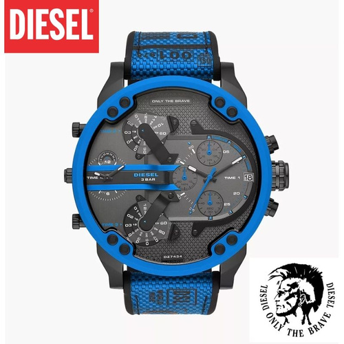 Diesel 3 bar watch black deals