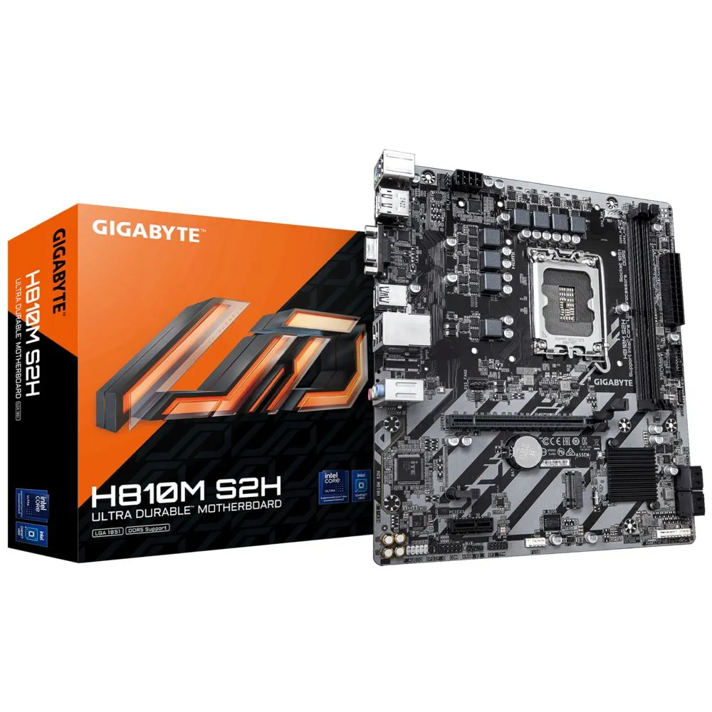 Gigabyte H810M S2H LGA 1851 DDR5 Материнская плата