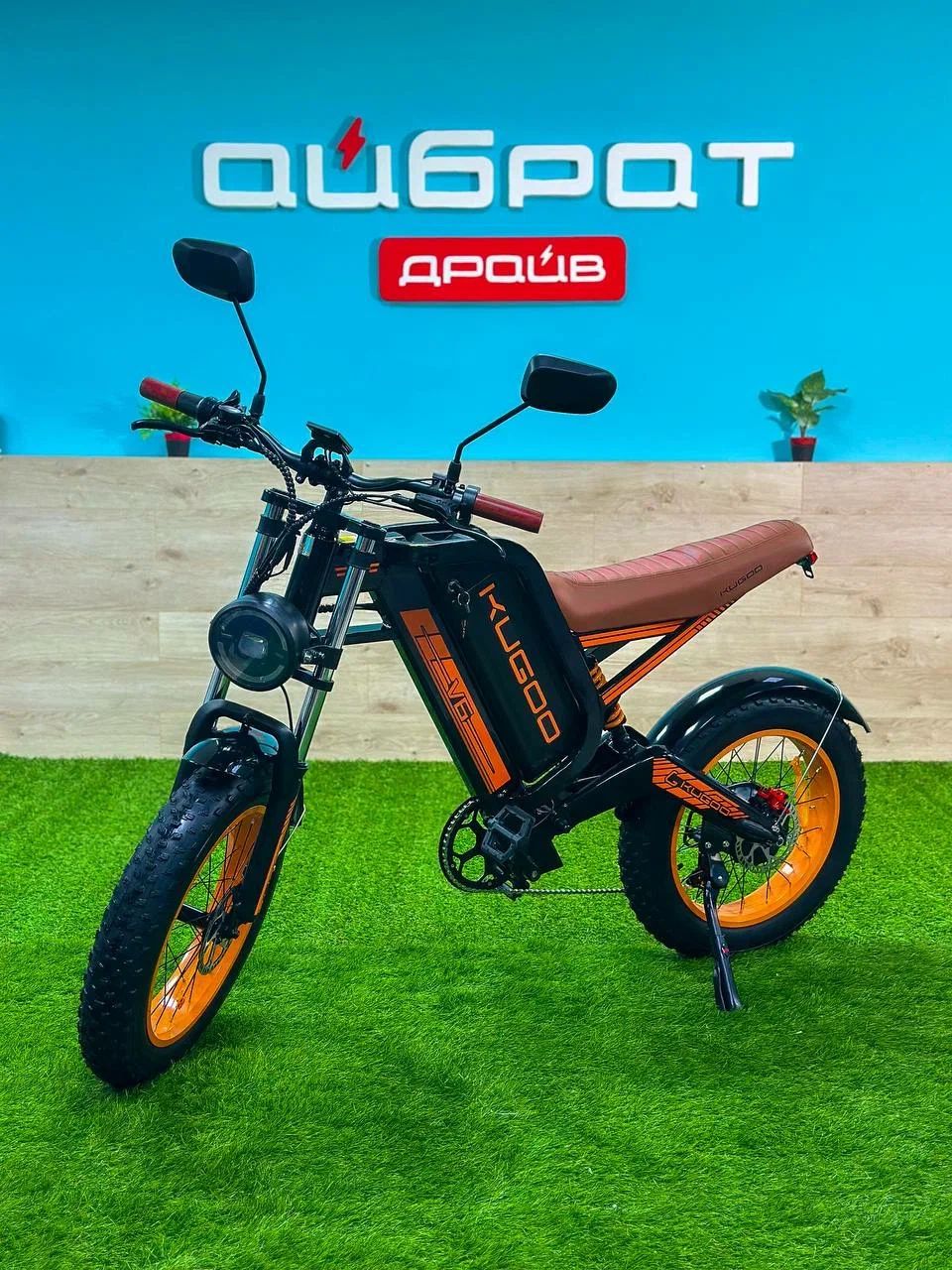 ЭлектровелосипедKugooV6(48V/28.6Ah/750W)2025года,длявзрослыхидетей