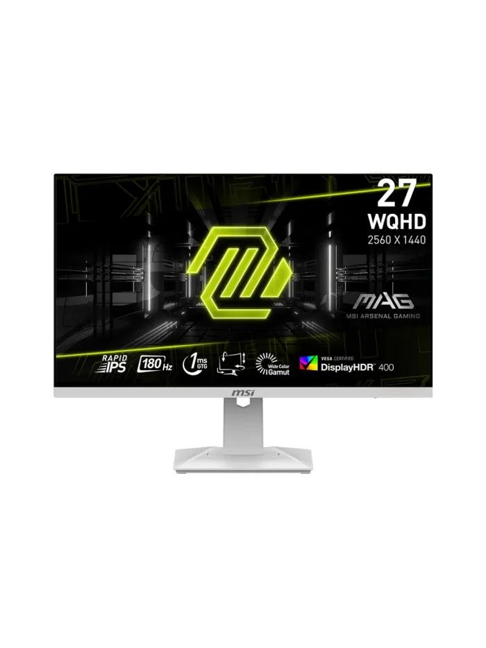 MSI27"МониторMAG274QRFW9S6-3CC29H-277,белый