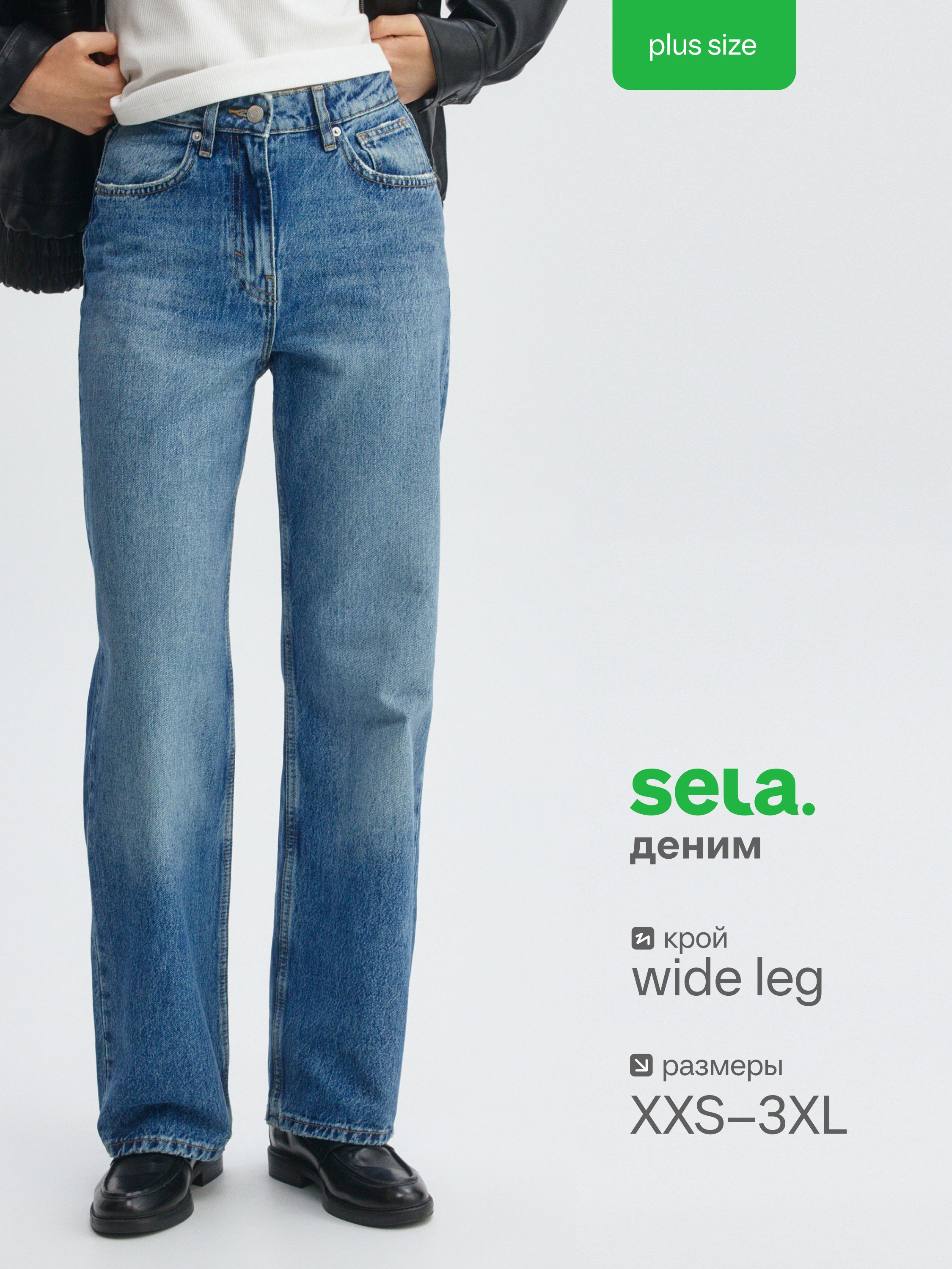 ДжинсыSELA411WIDELEG