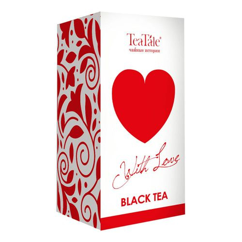 Чай черный TeaTale With Love Heart листовой 70 г #1