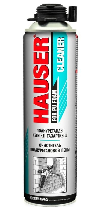 Очиститель для НЕЗАСТЫВШЕЙ монтажной пены Hauser 360 г, комплект из 2 шт., Универсальное средство для #1