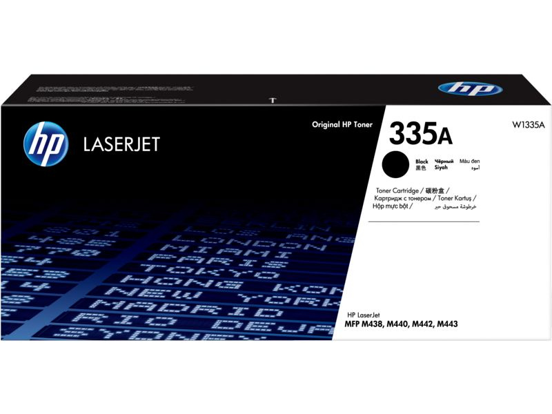 Картридж лазерный HP 335A для HP LJ MFP M438n, 7,4К (О) чёрный W1335A. Товар уцененный  #1