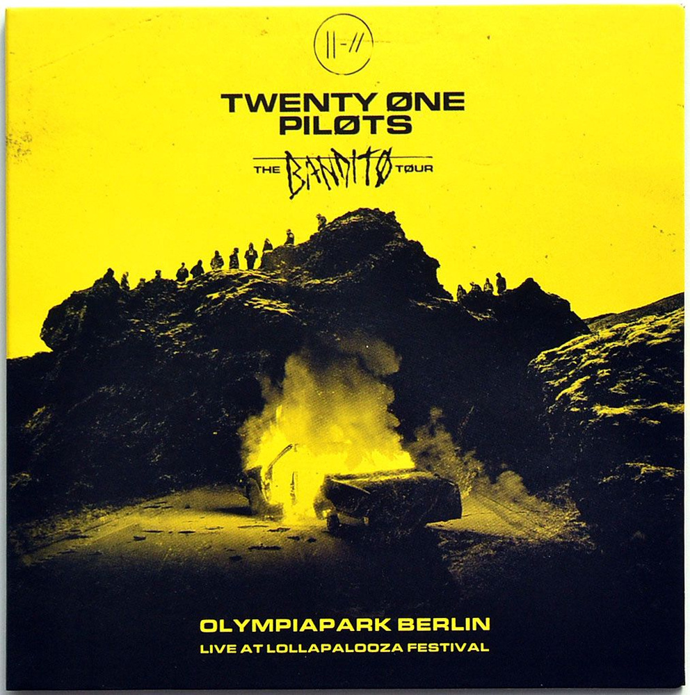 TWENTY ONE PILOTS Live at Lollapalooza Fest Berlin Germany - The Bandito Tour 2019 CD (концерт, компакт #1