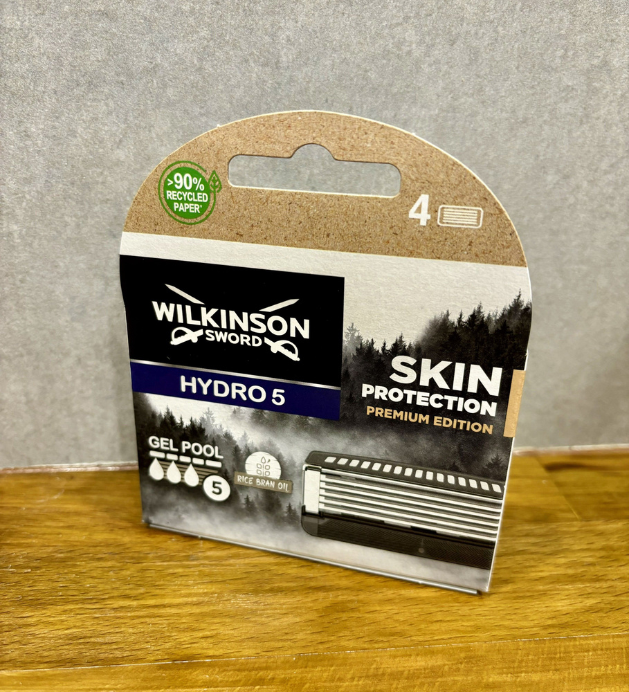 Сменные кассеты Wilkinson Sword Hydro 5 Skin Protection Premium Edition, 4 шт. #1