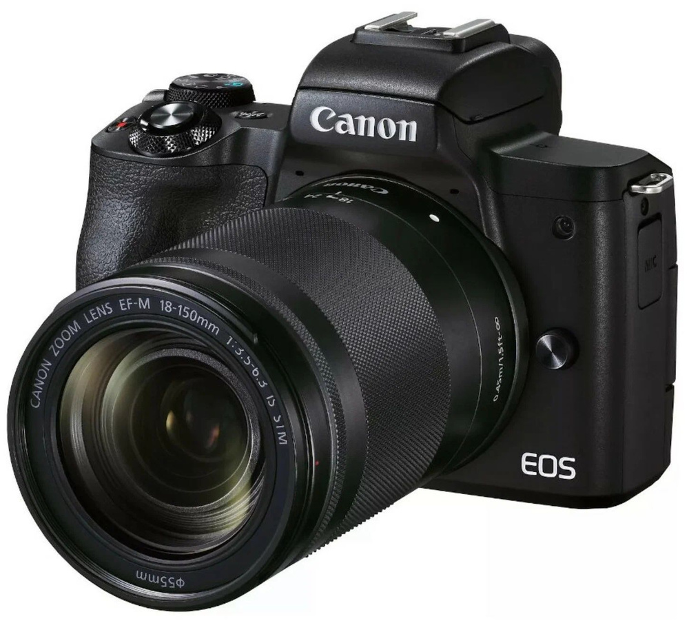 Беззеркальная камера Canon EOS M50 Mark II Kit 18-150mm IS STM черная #1