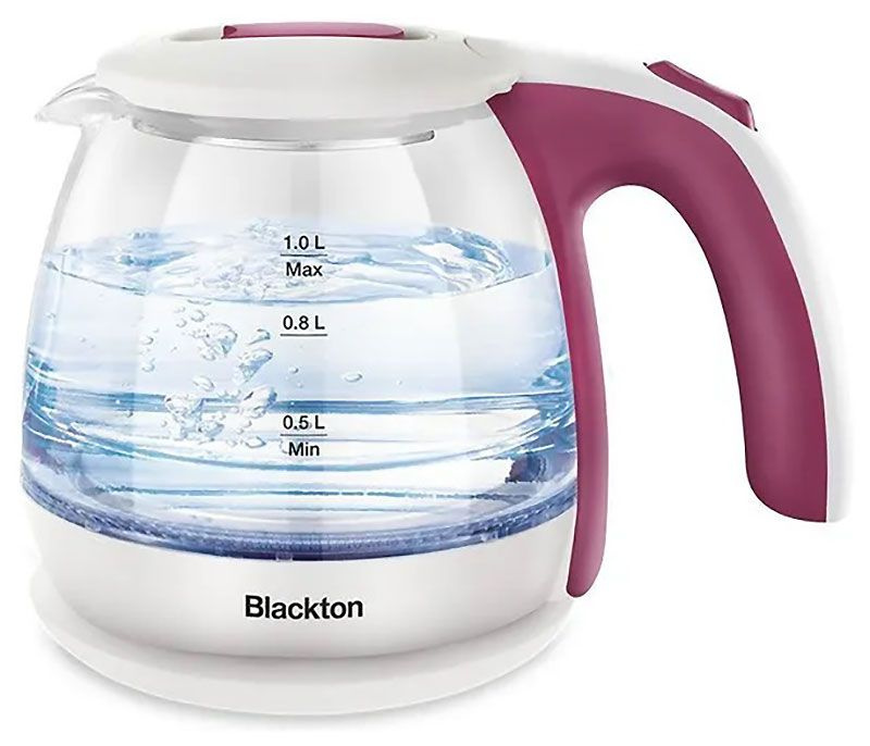 Чайник электрический Blackton Bt KT1801G, белый/розовый #1
