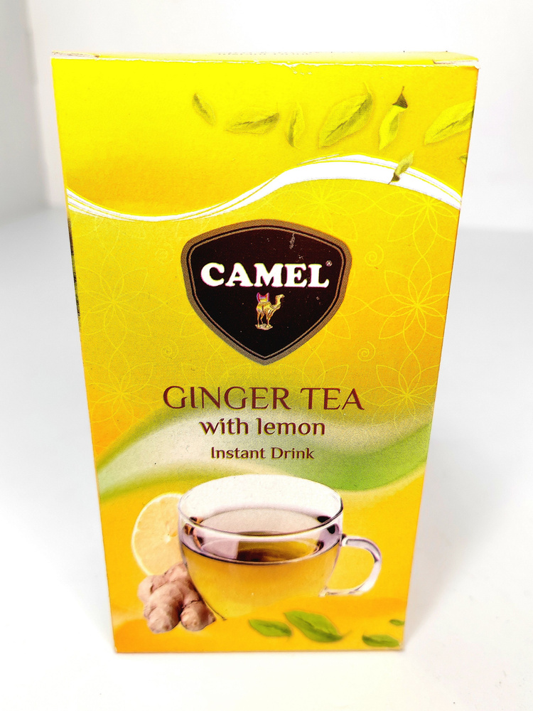 Растворимый чай Camel с экстрактом имбиря и лимона, Турция, 10 пакетиков*20 гр  #1