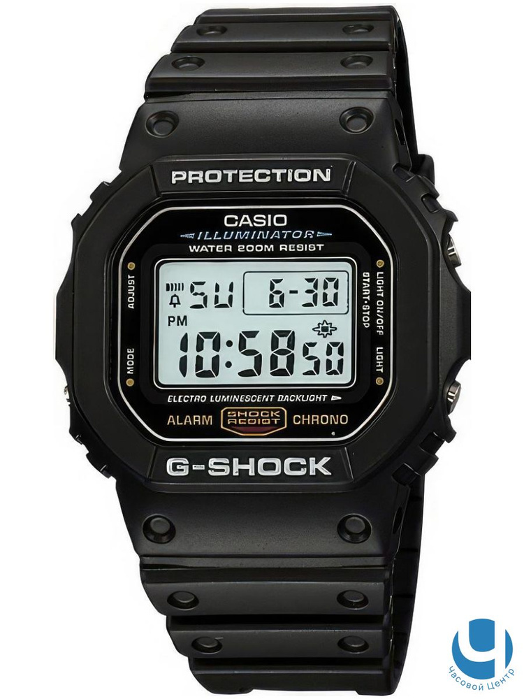 Японские наручные часы Casio G-Shock DW-5600E-1V #1