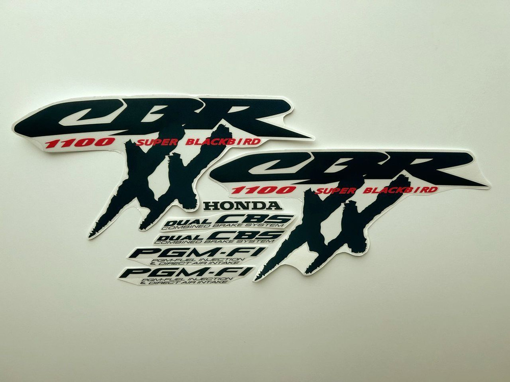 Наклейки для мотоцикла Honda CBR1100XX Super BlackBird Хонда 1100 #1