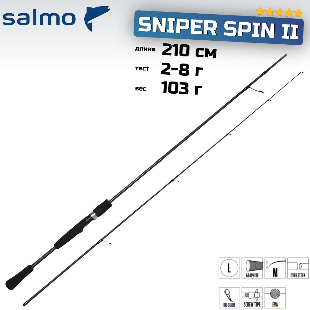 Спиннинг Salmo Sniper SPIN II 8 210 #1