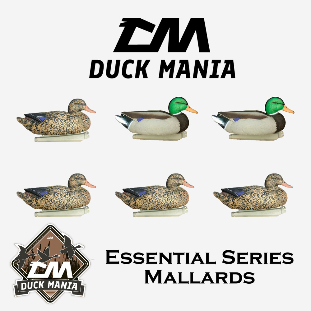 Утины чучела Кряква Duck Mania "Essential Series Mallards" #1