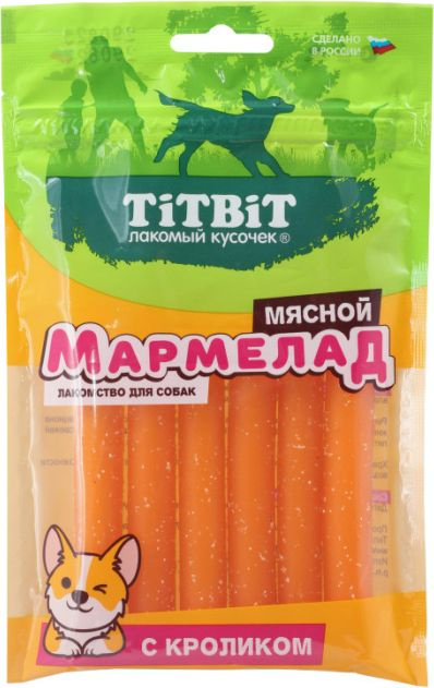 Лакомство для собак TiTBiT / Титбит Мясной мармелад для взрослых животных всех пород, жевательные палочки #1