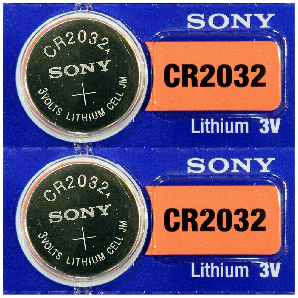 Sony Батарейка CR2032, Li-ion тип, 3 В, 2 шт #1