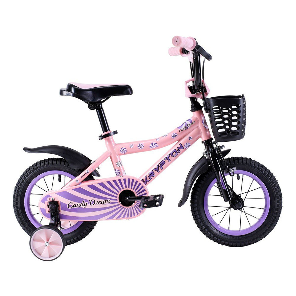 Велосипед 12" Krypton Candy Dream KC02PV12 розовый-фиолетовый #1