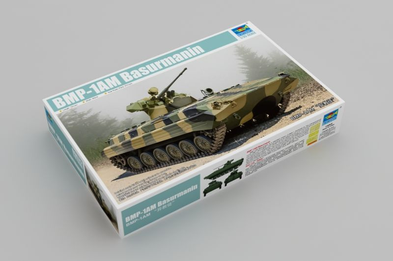 Trumpeter 09572 1/35 БМП-1АМ Басурманин Военная пластиковая сборка модель 2019 Танки  #1