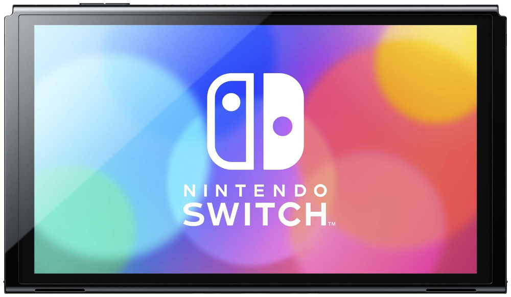Игровая приставка Nintendo Switch OLED 64 ГБ, без игр, неоновый синий/неоновый красный  #1