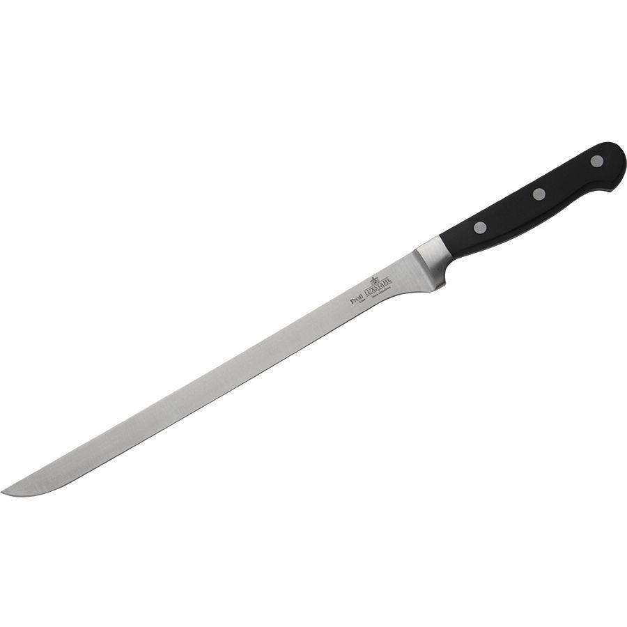 Нож профессиональный 25 см, для разделки рыбы, для тонкой нарезки, 25 см, ручка POM, Luxstahl.  #1