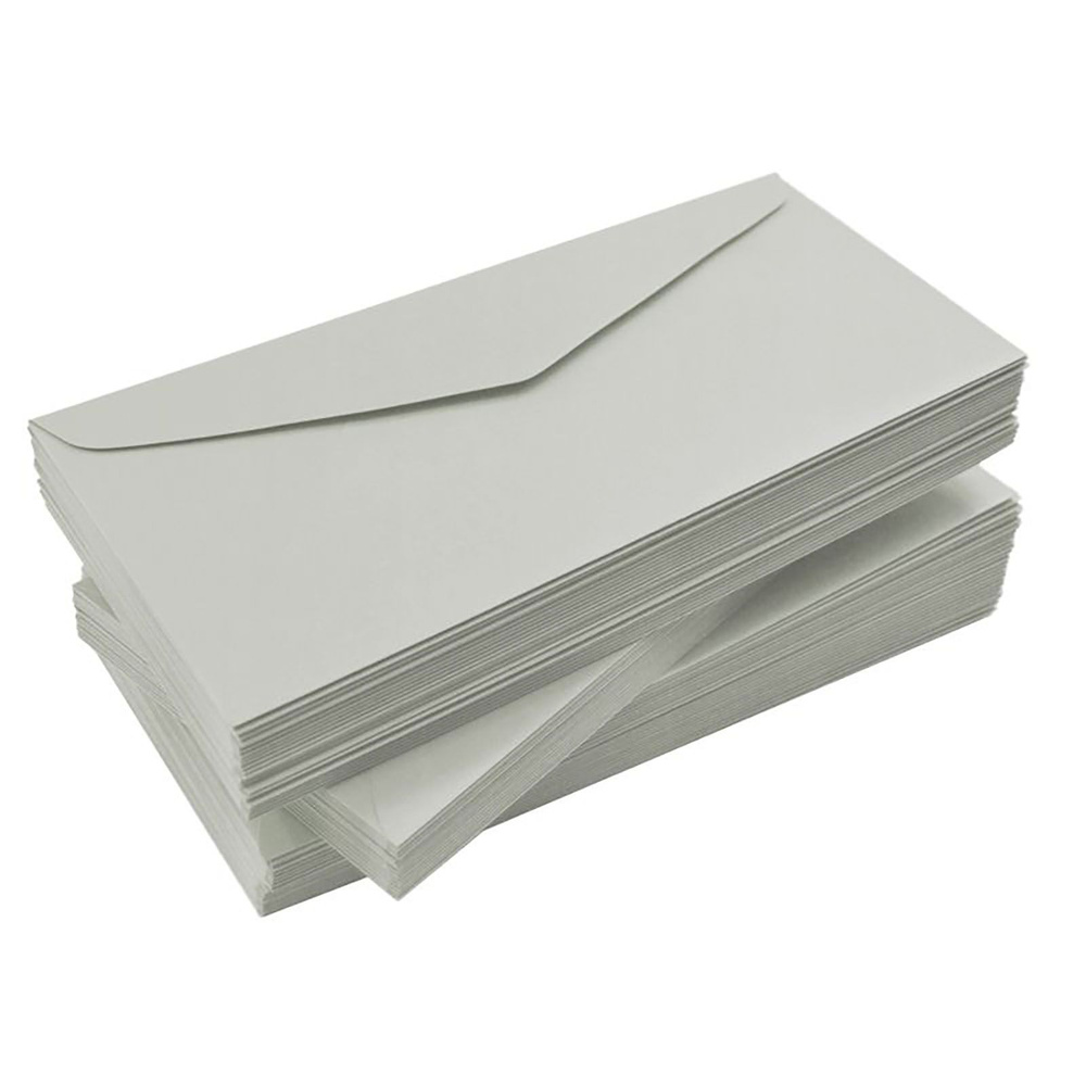 Набор конвертов из дизайнерской бумаги, Серый #1