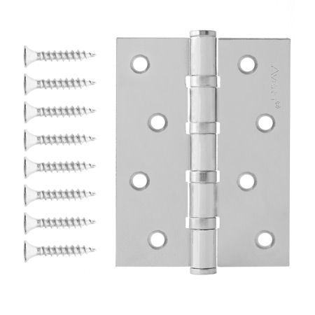 Петля врезная Avers 100*75*2,5-B4-CR ( 2шт ) #1