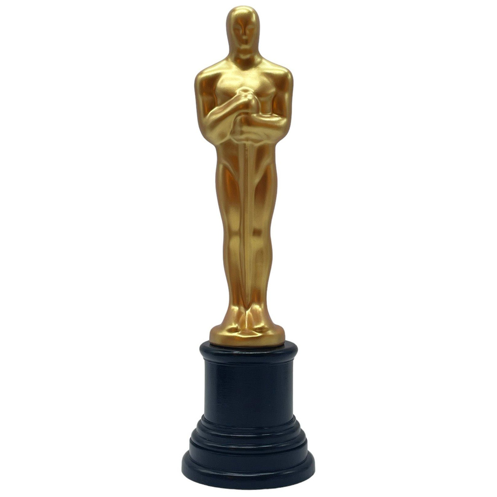 Статуэтка Оскар Oscar приз награда Киноакадемии кинопремия 31 см гипс золотой фигурка оскара  #1
