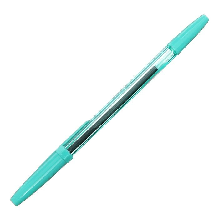 Ручка шариковая 1.0 мм, стержень синий, СТАММ "Оптима", цвет корпуса пастель, микс, 50 штук  #1