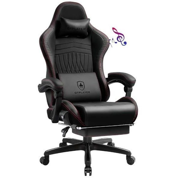 CyberZone Игровое компьютерное кресло, черно -красный 59 #1