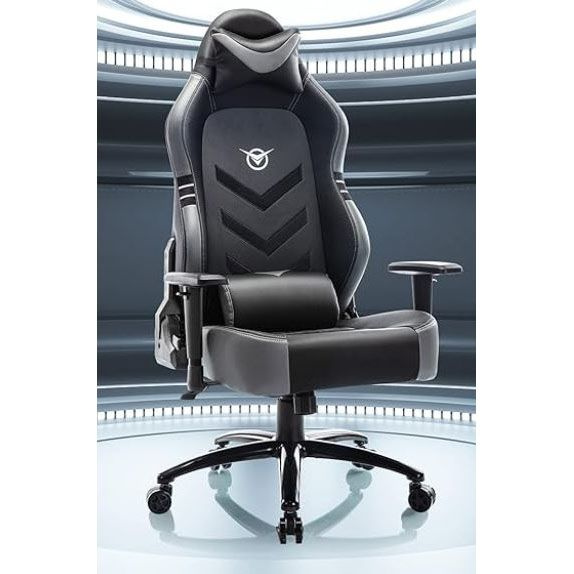 CyberZone Игровое компьютерное кресло, серый матовый #1