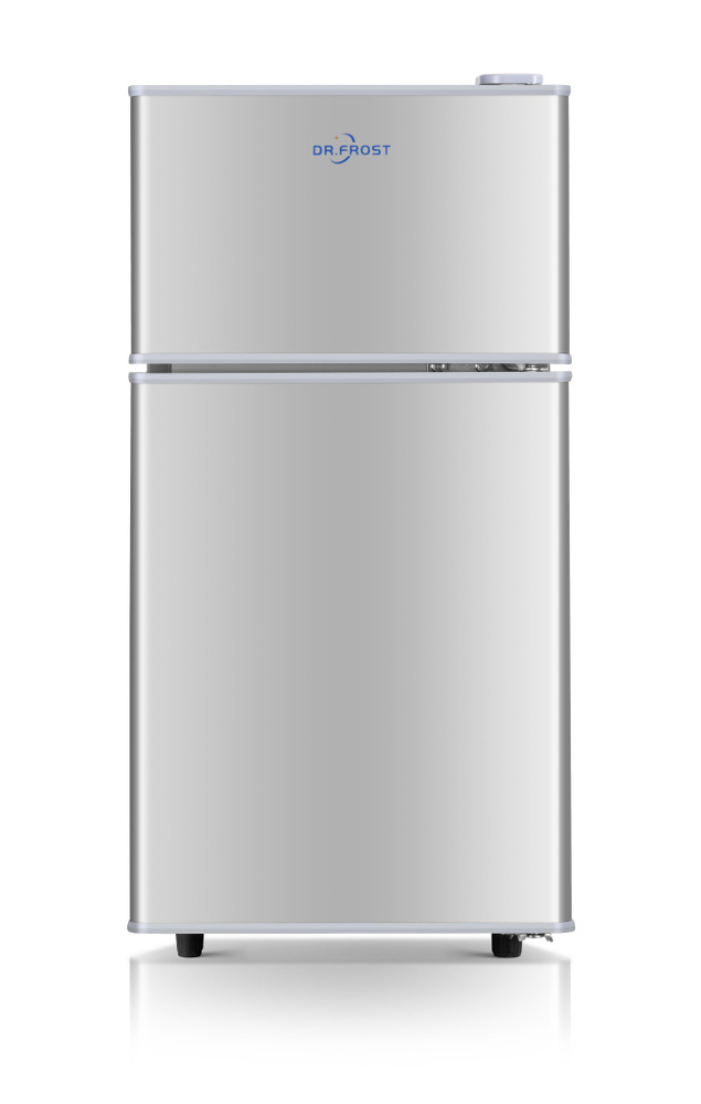 Dr. Frost Холодильник JD-42X700, серый металлик, холодильник маленький/ холодильники двухкамерный  #1