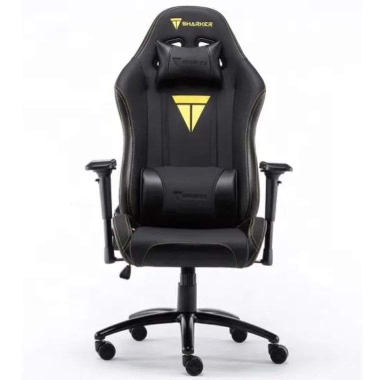CyberZone Игровое компьютерное кресло, серое с черным 31 #1