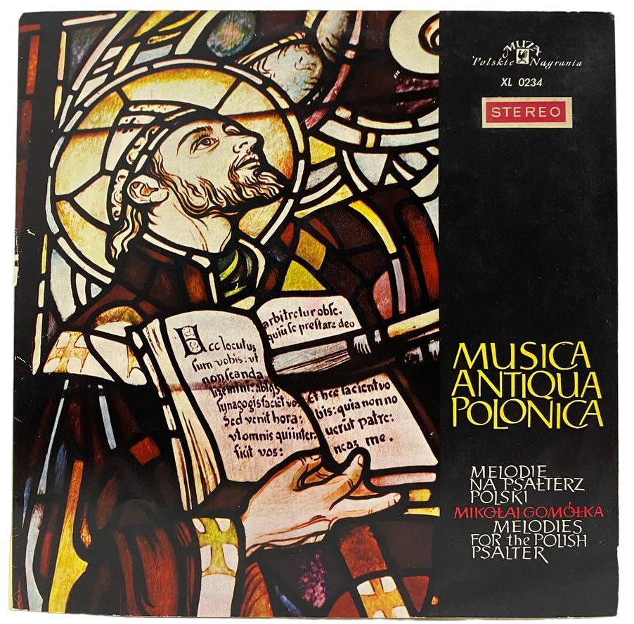 Пластинка Mikolaj Gomolka Melodie Na Psalterz Polski (Melodies For The Polish Psalter) #1
