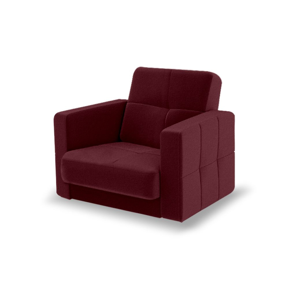 Кресло Адель ФОКУС- мебельная фабрика 95х90х95 см бордовый  #1