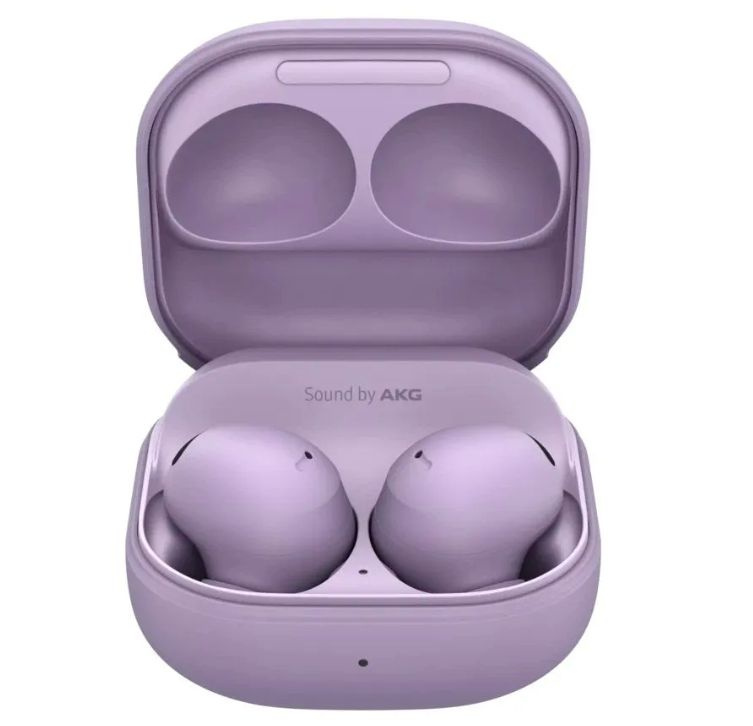 Samsung Наушники беспроводные с микрофоном Samsung Galaxy Buds 2 Pro, USB Type-C, фиолетовый  #1