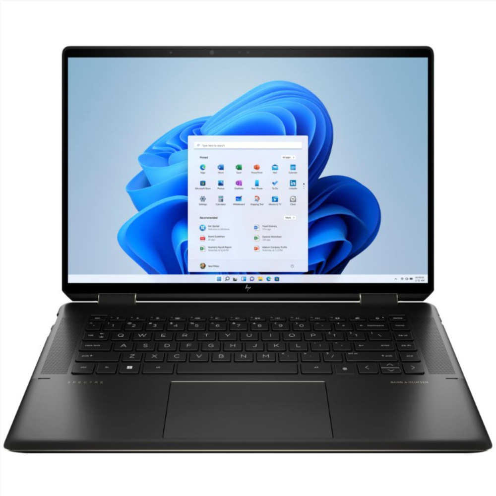 HP 79S17EA Ноутбук 16", RAM 16 ГБ, SSD, Intel Iris Xe Graphics, Windows Home, черный, Русская раскладка #1