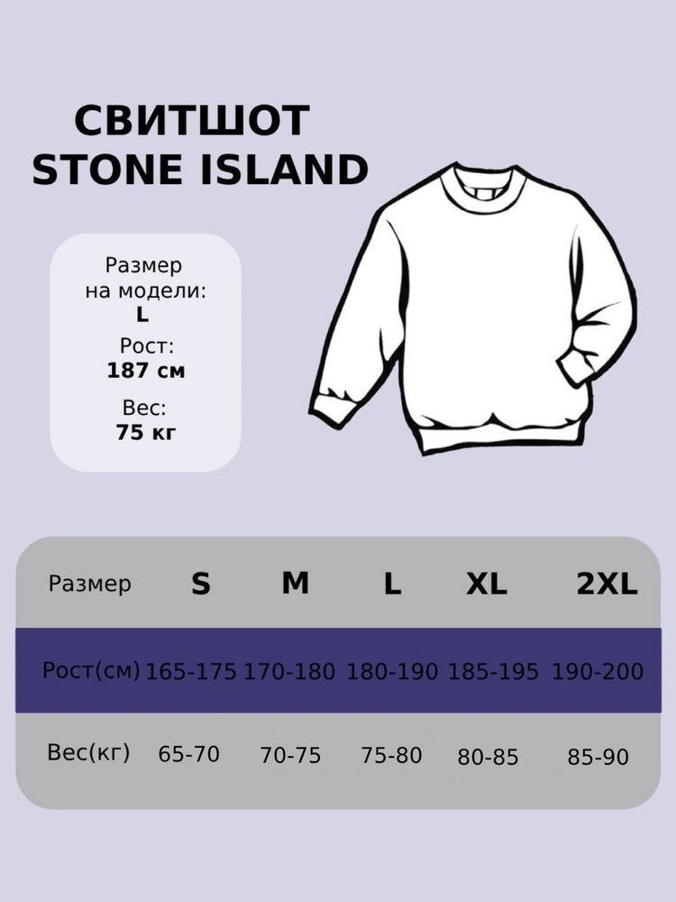 Свитшот Stone Island #1