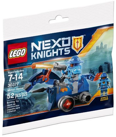 Конструктор LEGO Nexo Knights 30377 Motor Horse polybag #1