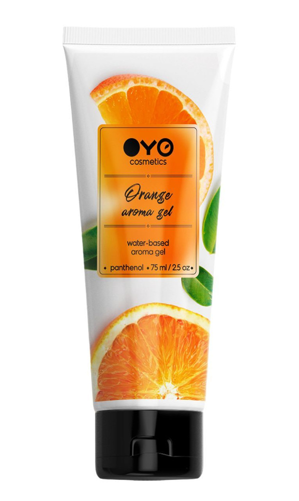 Лубрикант на водной основе OYO Aroma Gel Orange с ароматом апельсина  #1