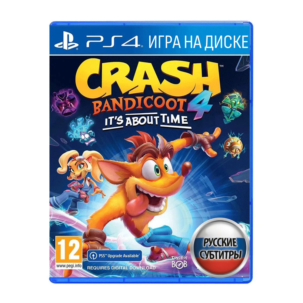 Игра Crash Bandicoot 4 It's About Time (PlayStation 4, Русские субтитры) #1