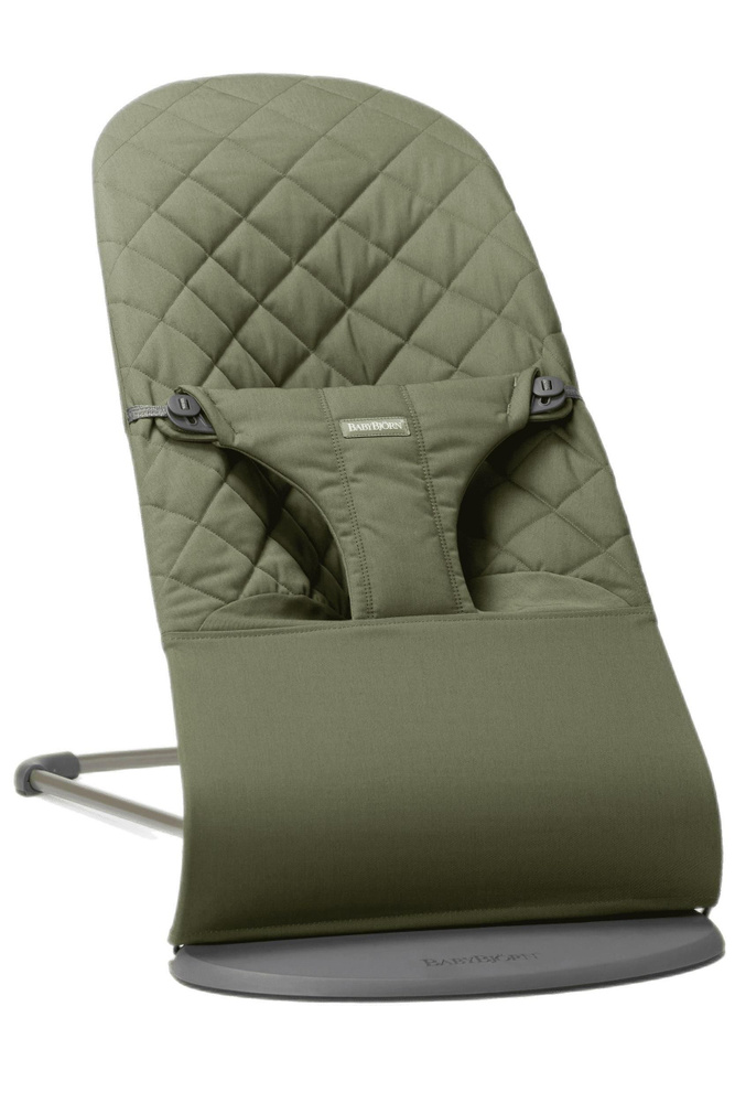 Кресло-шезлонг BabyBjorn Bliss Woven Classic quilt Dark Green 0060.46 #1