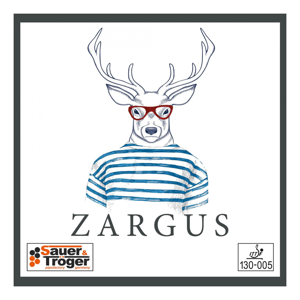 Накладка Sauer&Troger Zargus, черная 1.8, короткие шипы #1