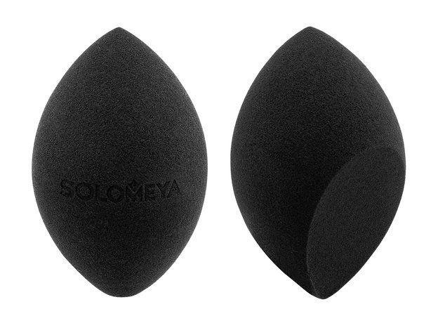 Cпонж для макияжа со срезом Flat End Blending Sponge Black #1