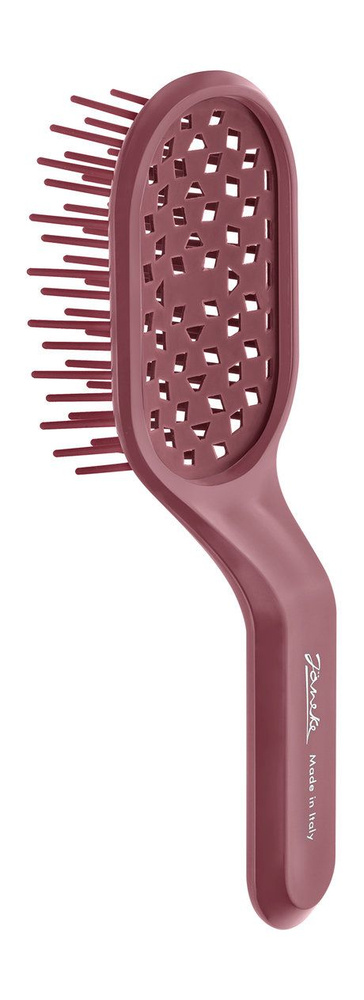 Щетка для влажных и запутанных волос Curvy Bag Vented Brush Pink #1