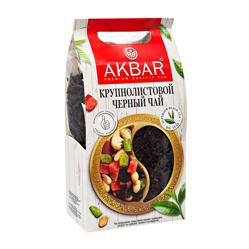 Akbar Корзинка чай черный крупнолистовой, 350 г #1