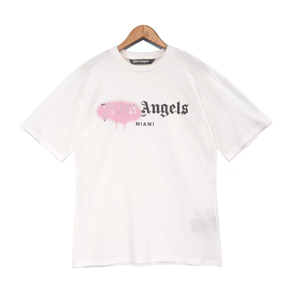 Футболка PALM ANGELS T-Shirt 1/1 crew-neck #1