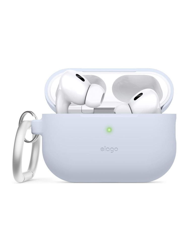 Чехол Elago Silicone Hang case для беспроводных наушников Apple Airpods Pro 2 (подходит для Lightning #1