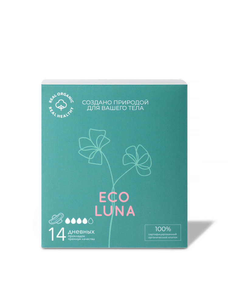 Eco Luna Прокладки женские 14 шт #1
