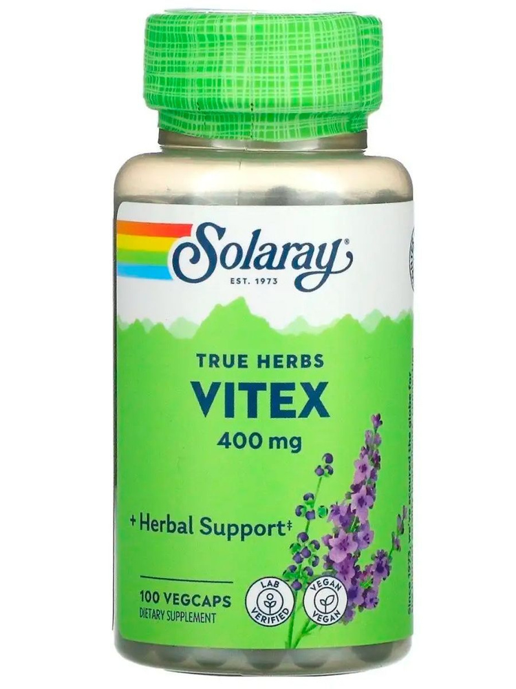 Витекс (Vitex), 400 мг, 100 капсул #1