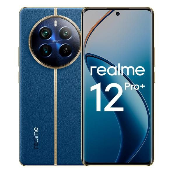 realme Смартфон 12 Pro+ 8/256GB Blue Sea 8/256 ГБ, синий #1