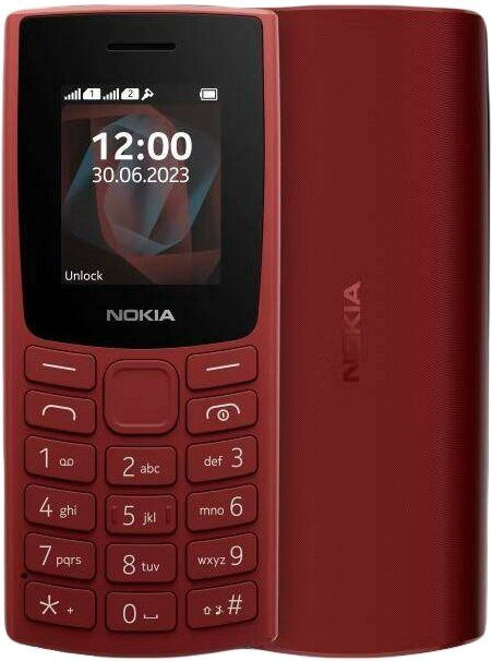 Сотовый телефон Nokia 105 TA-1557 DS EAC RED #1